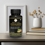 Menzyte™ Ashwagandha Capsules for Stress Relief & Strength | Improve Energy, Stamina & Immunity | Pure Ayurvedic Supplement Pack of 60 - Image 2