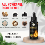 EndureXL Tablet & Rasamax Oil Combo Pack For Double Vitality Power Strength and Performance Support Formula Pack of 60 Tablet & 30ml Massage Oil - Image 2