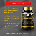 Menzyte™ Veershakti Men's Vitality Booster Capsules | Improve Strength, Energy & Stamina | Ayurvedic Herbal Supplement for Men Pack of 60 - Image 4