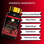 Menzyte™ Vajraveer Ayurvedic Capsule for Men's Strength & Stamina | Power Booster | Energy & Performance Support | Herbal Formula for Men Pack of 60 - Image 2